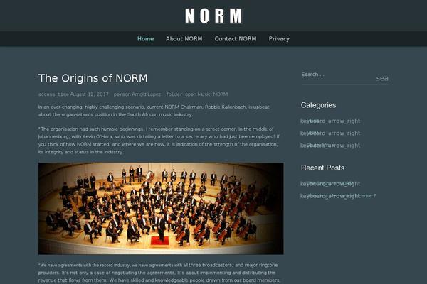 Easy Blog theme site design template sample