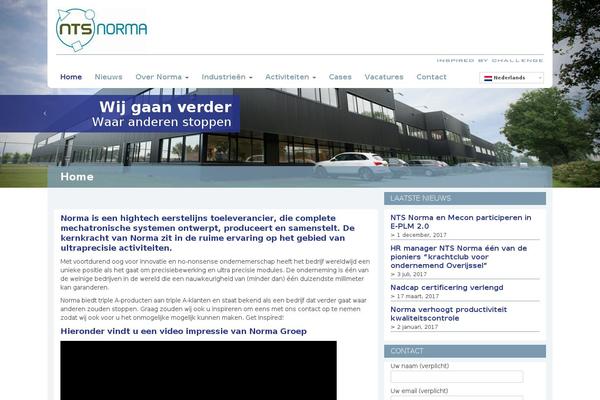 norma-groep.nl site used Norma