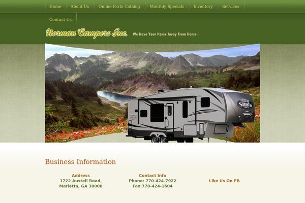 HTML5 Blank theme site design template sample