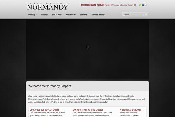 Clockstone theme site design template sample