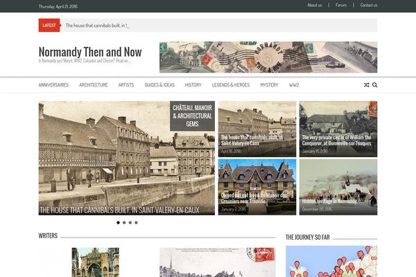 CrossRoad theme site design template sample