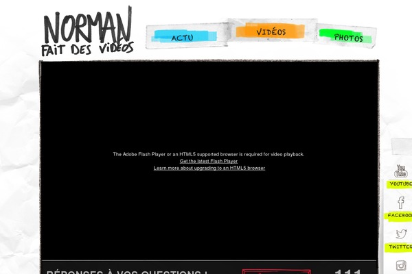 norman theme websites examples