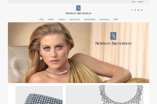 Norman theme site design template sample