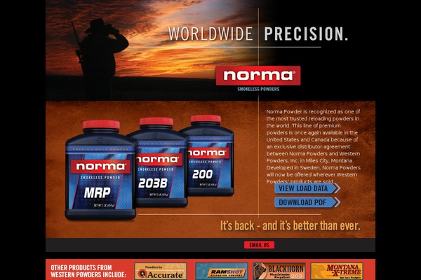 Norma theme site design template sample