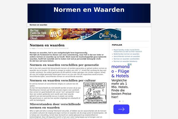 Socrates theme site design template sample