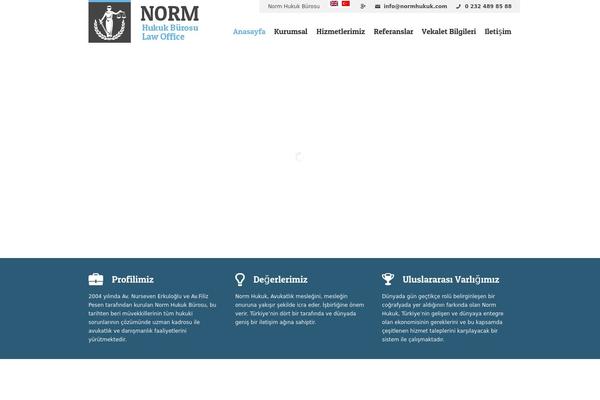 normhukuk.com site used Lawyer