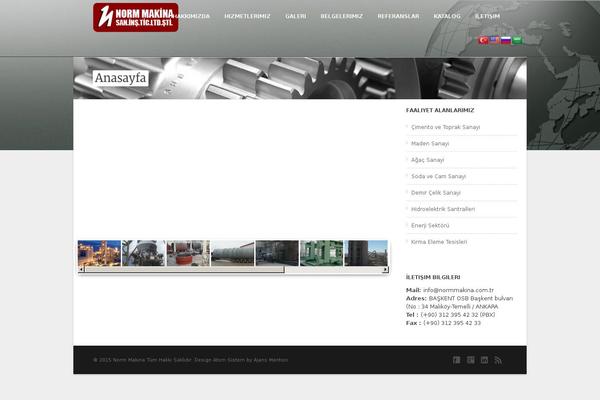 Alitema theme site design template sample