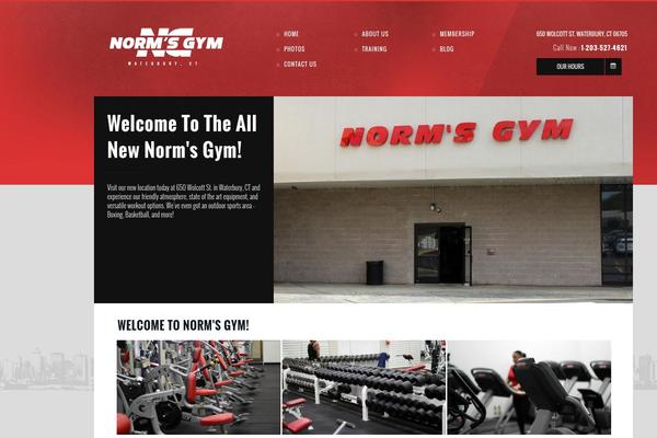 Gymguide theme site design template sample