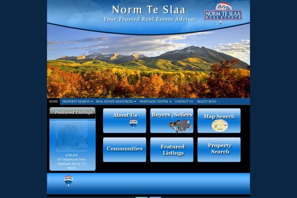 Sanctuary theme site design template sample