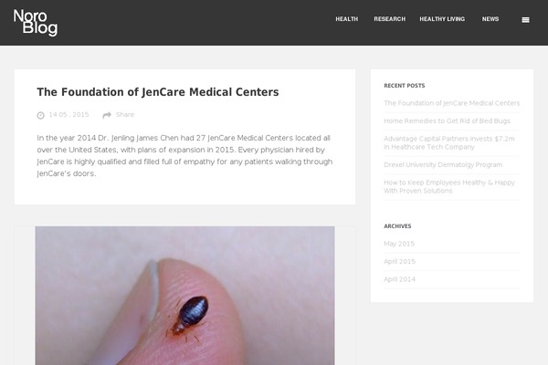 Feather theme site design template sample