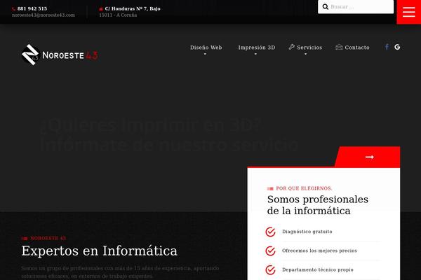 SmartFix theme site design template sample