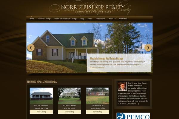 Agentpress Two theme site design template sample