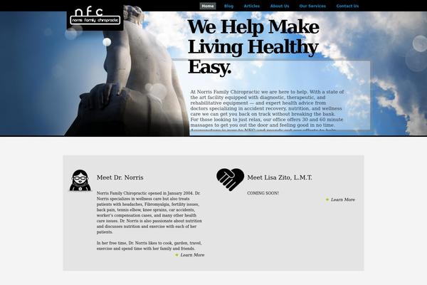 Site using Contactforms plugin