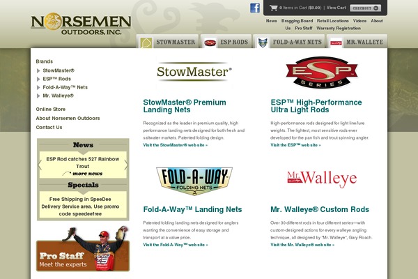 Odin theme site design template sample