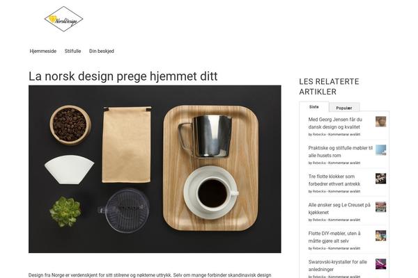 norskdesign.no site used 2016-vcready