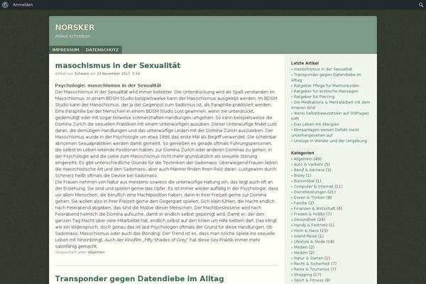 F2 theme site design template sample