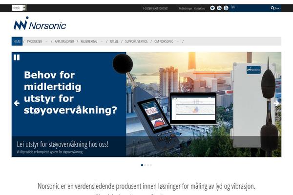 norsonic.no site used Jesse
