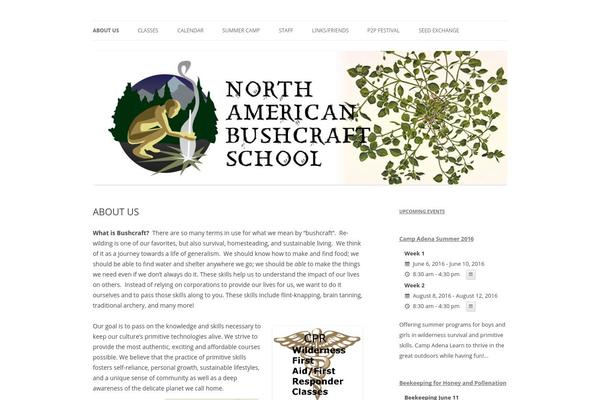 Twenty Twelve theme site design template sample