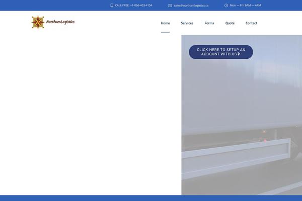 Transcargo theme site design template sample