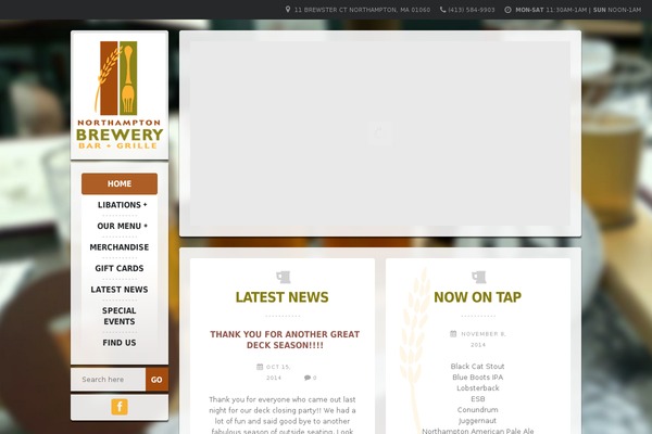 northamptonbrewery.com site used Brewery2014