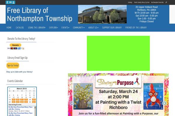 Site using WordPress Content Slide plugin