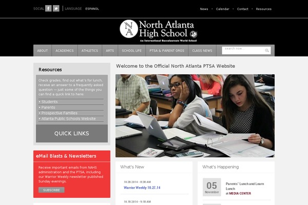 WP Education theme site design template sample