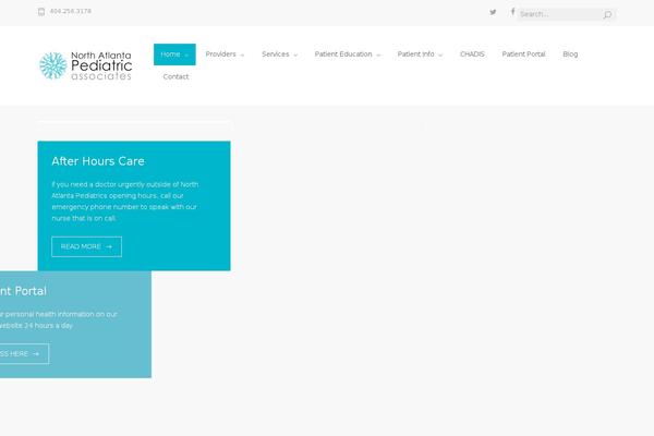 Twentytwelve-child theme site design template sample
