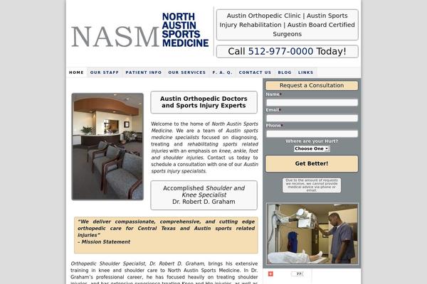 Default theme site design template sample