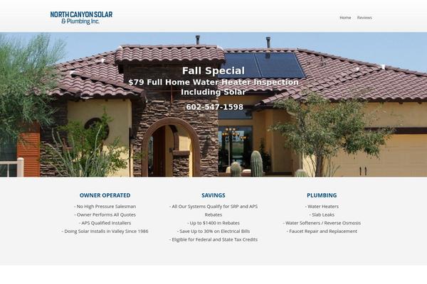 Ignition theme site design template sample