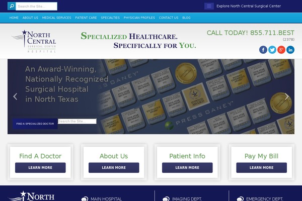 Bones-master theme site design template sample