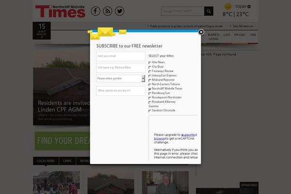 Site using Dp-newsletter-settings plugin