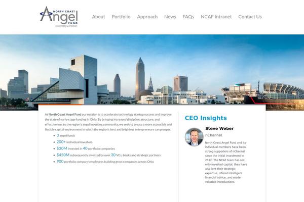 Venture theme site design template sample