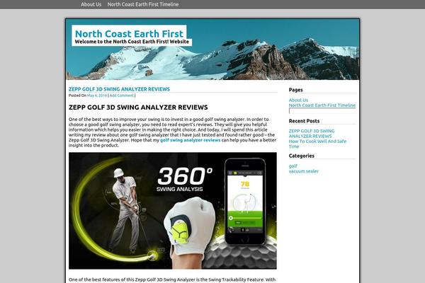Ascetica theme site design template sample