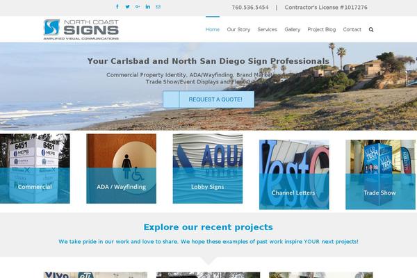 northcoastsigns.net site used Hjs-blocks