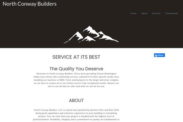 northconwaybuilders.com site used Overlay-child-simplist
