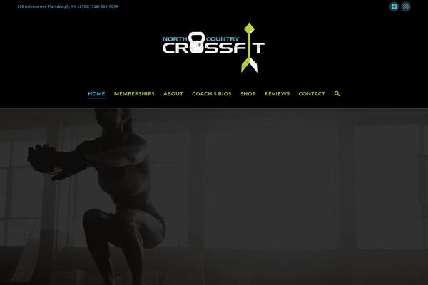 X Child theme site design template sample