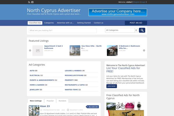 ClassiPress theme site design template sample