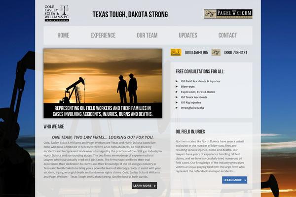 northdakotaoillawyers.com site used Oil
