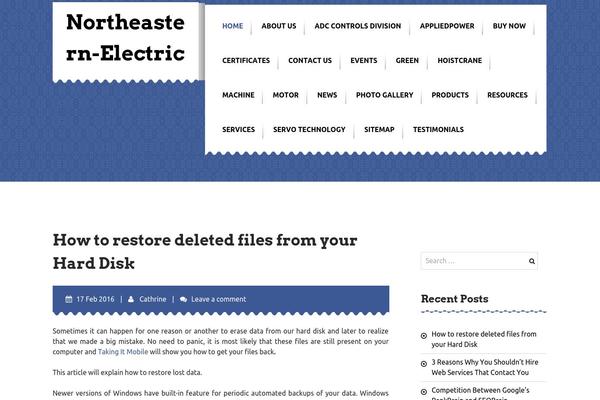 elctronic_showcase theme websites examples