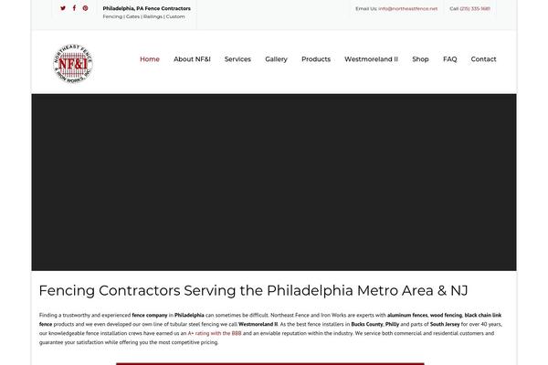 Construction theme site design template sample