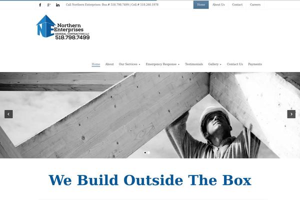 Limitless theme site design template sample