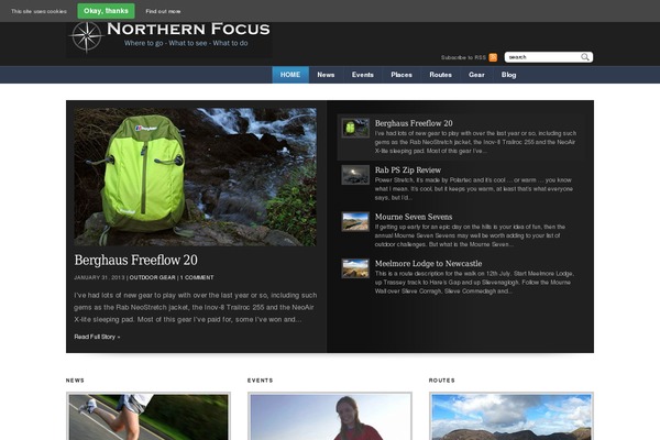 Monograph theme site design template sample