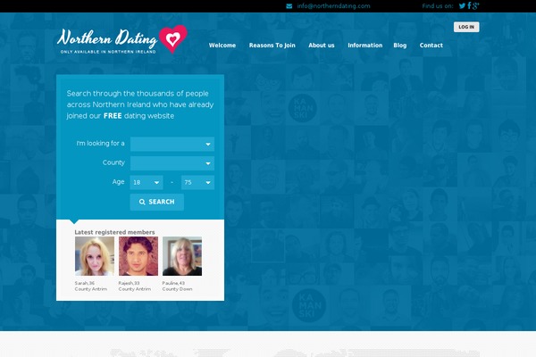 Sweetdate theme site design template sample