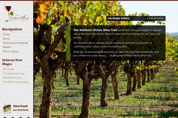 winetrail theme websites examples