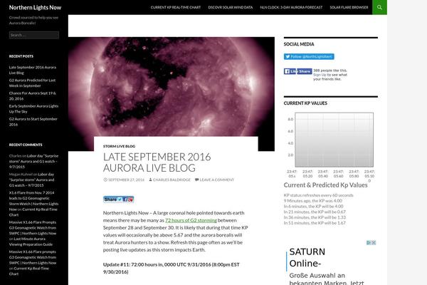 Twenty Fourteen theme site design template sample