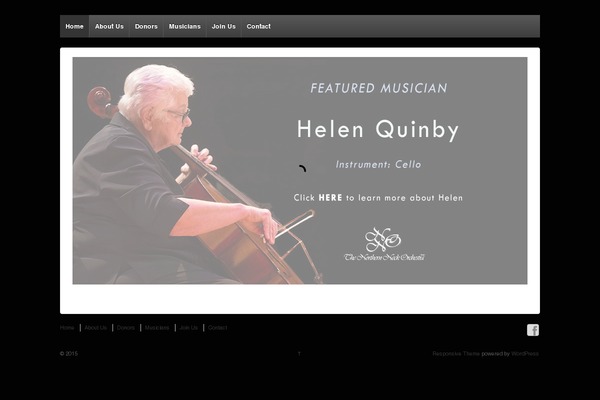 Site using Compact WP Audio Player plugin