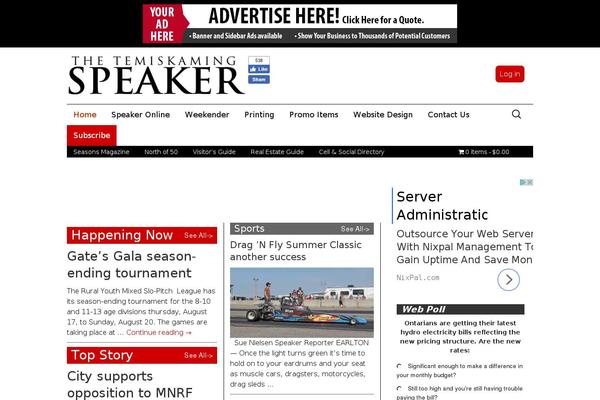 Twenty Thirteen theme site design template sample