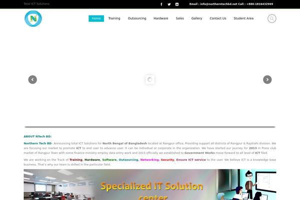 Site using Ninzio-addons plugin