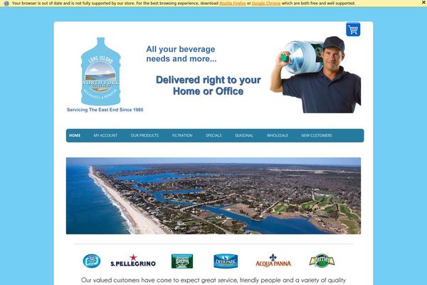 Site using EStoreFront plugin