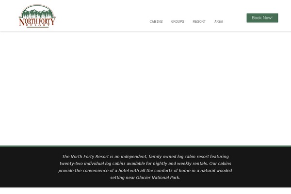 northfortyresort.com site used Northforty